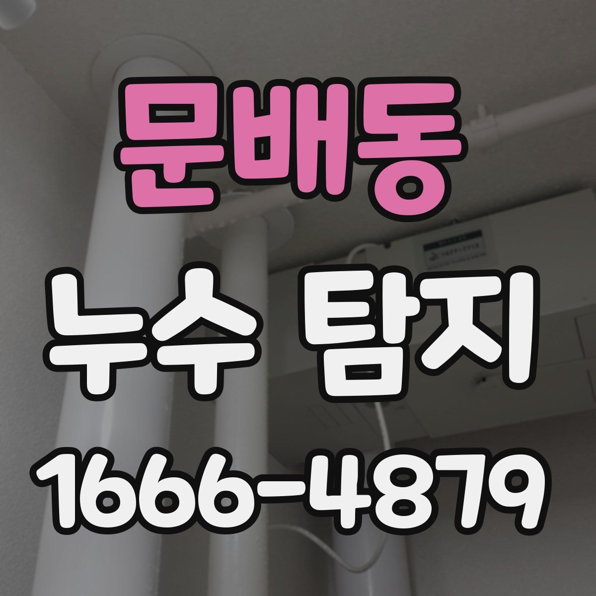 문배동 누수 탐지