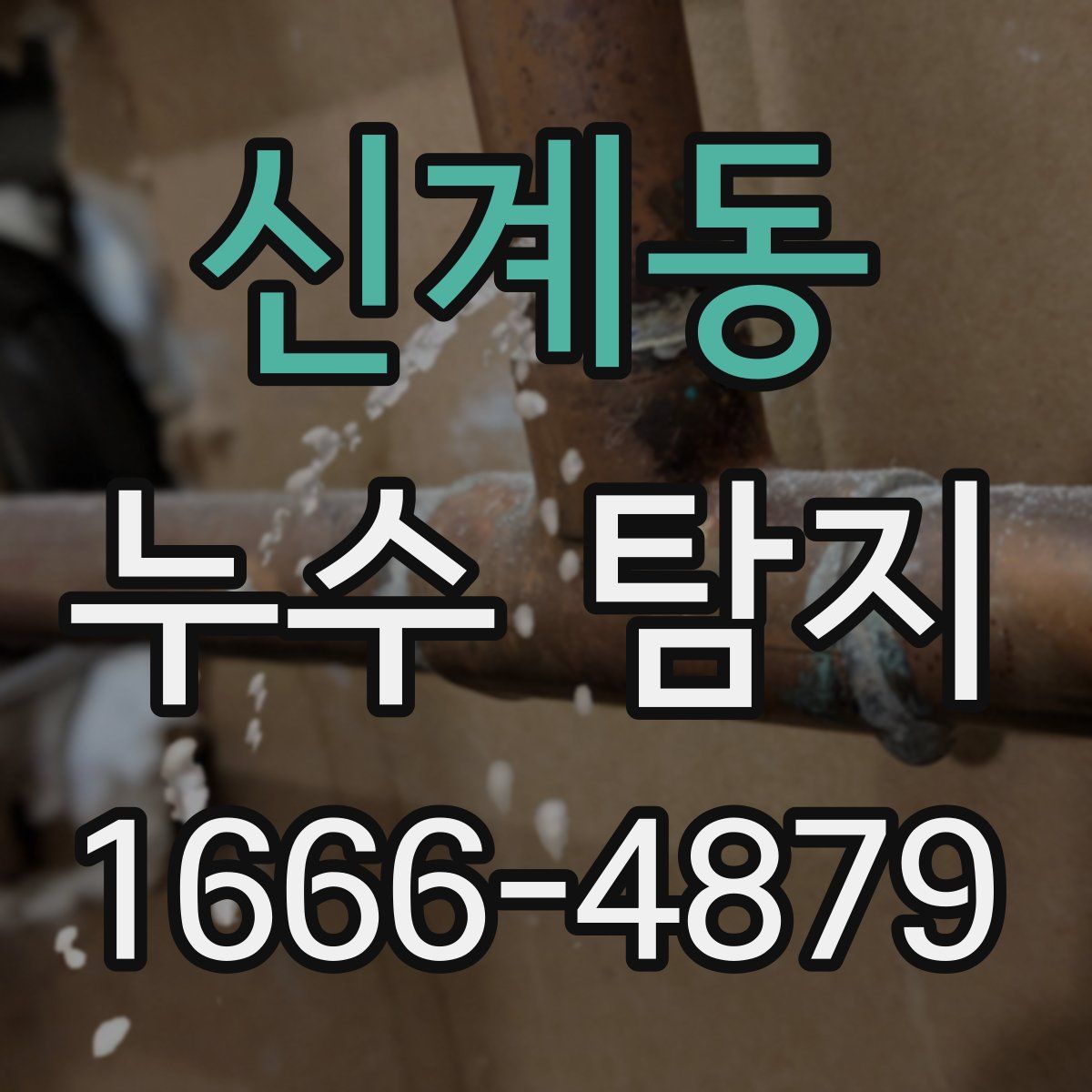 신계동 누수 탐지