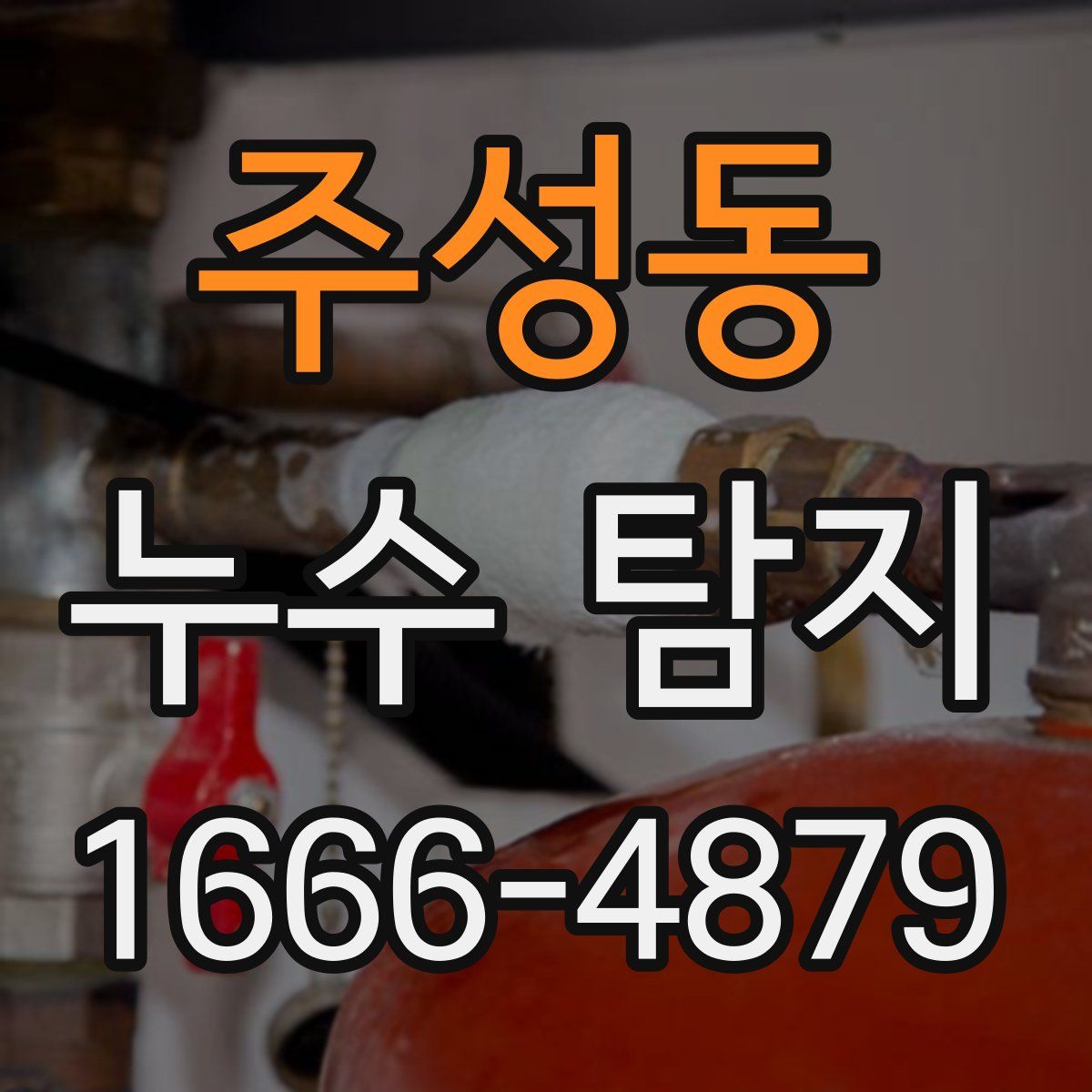 주성동 누수 탐지