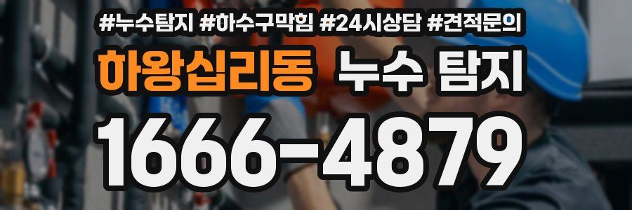 하왕십리동 누수 탐지