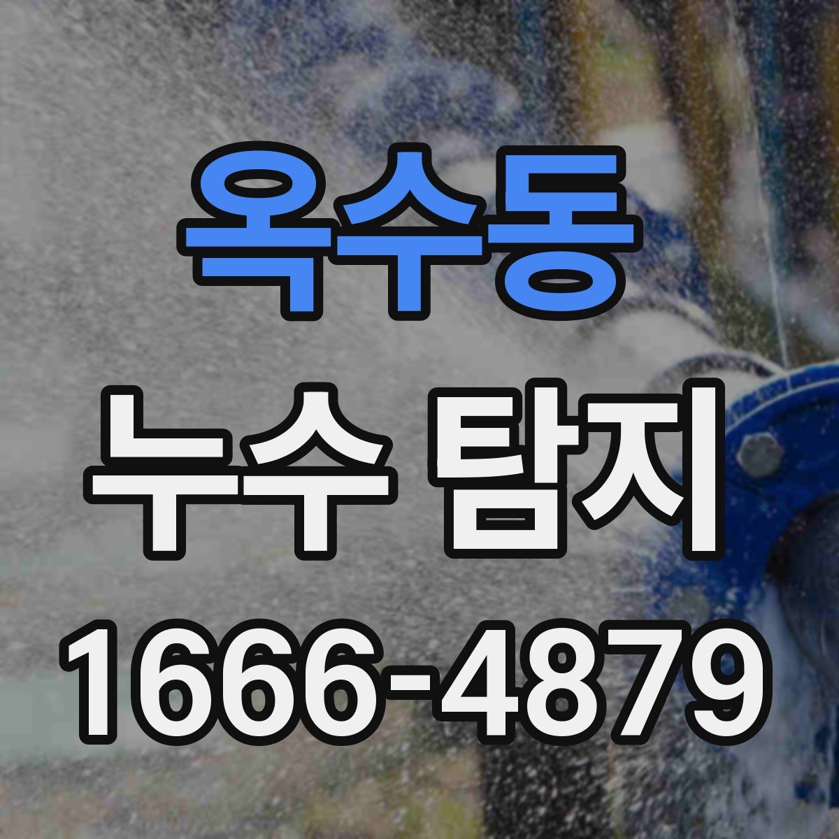 옥수동 누수 탐지