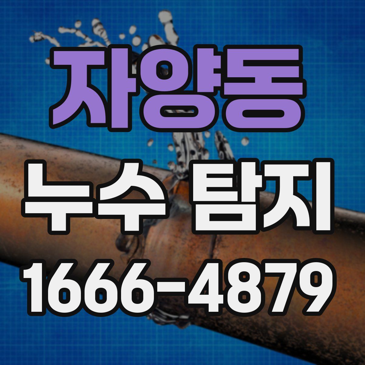 자양동 누수 탐지