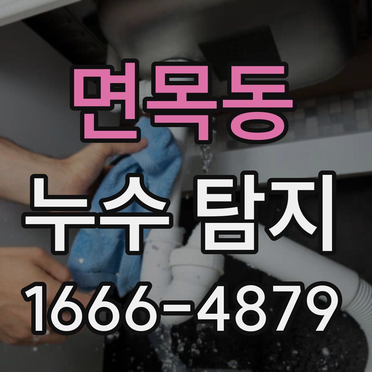 면목동 누수 탐지