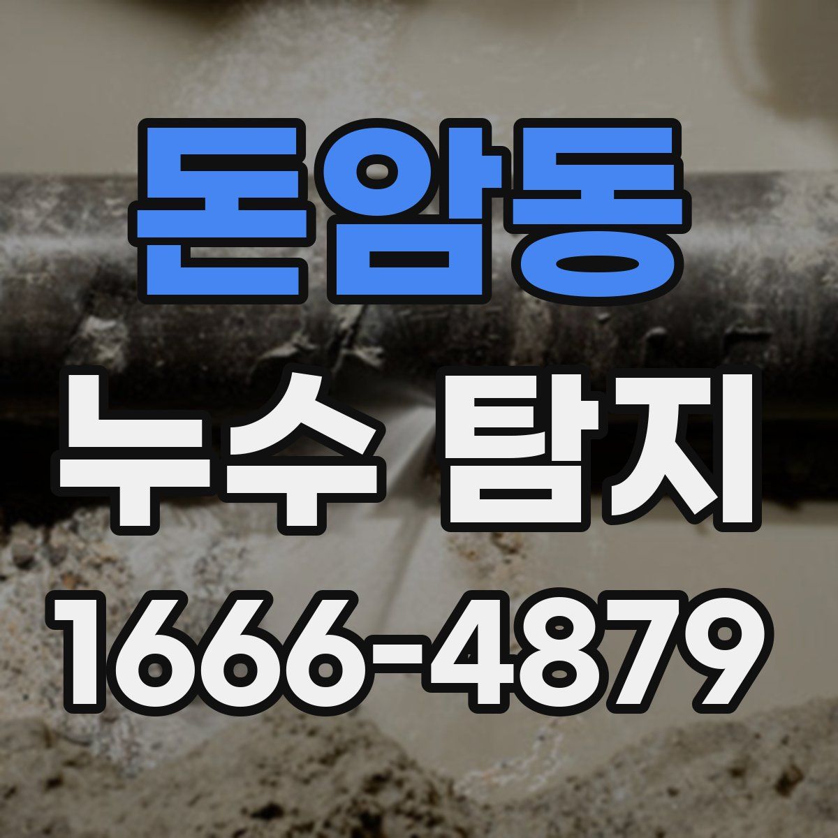 돈암동 누수 탐지