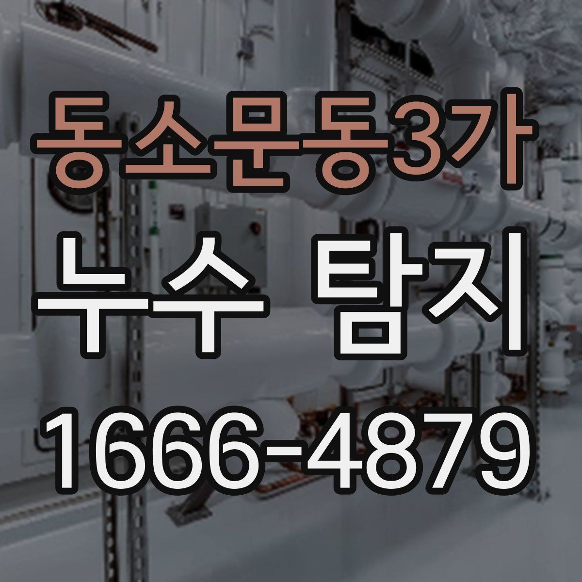 동소문동3가 누수 탐지
