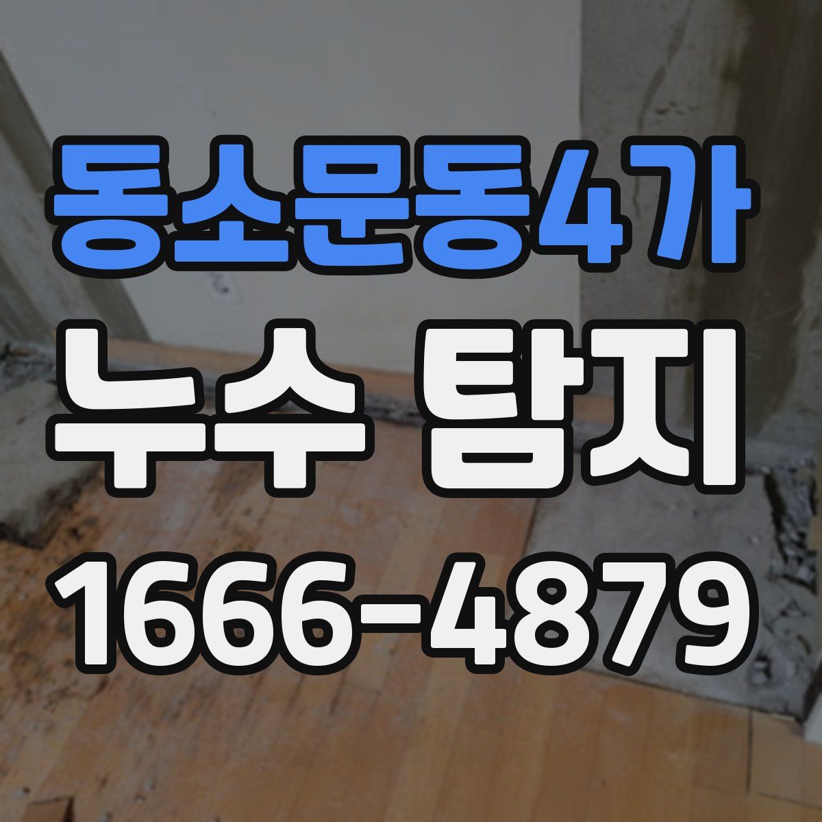 동소문동4가 누수 탐지