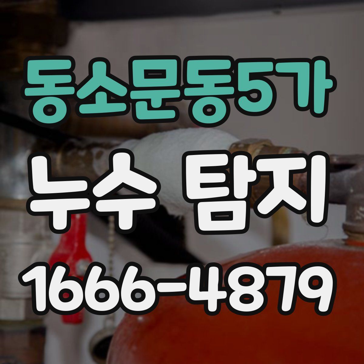 동소문동5가 누수 탐지
