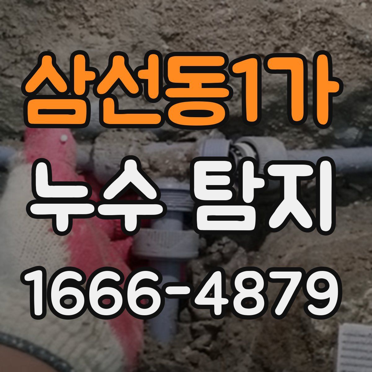 삼선동1가 누수 탐지