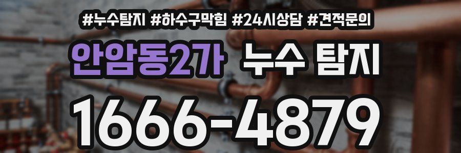 안암동2가 누수 탐지