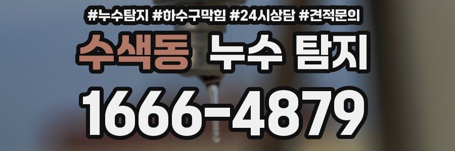 수색동 누수 탐지