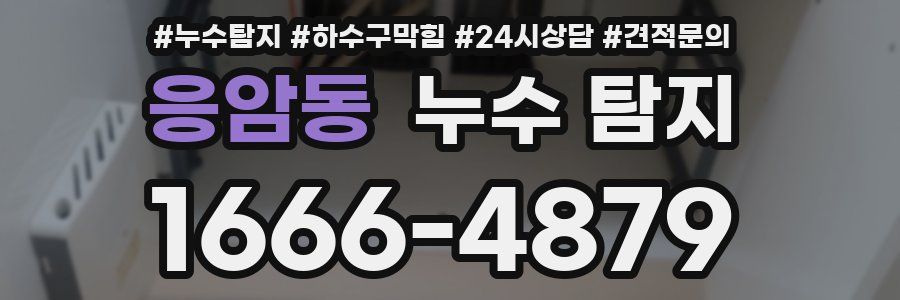 응암동 누수 탐지