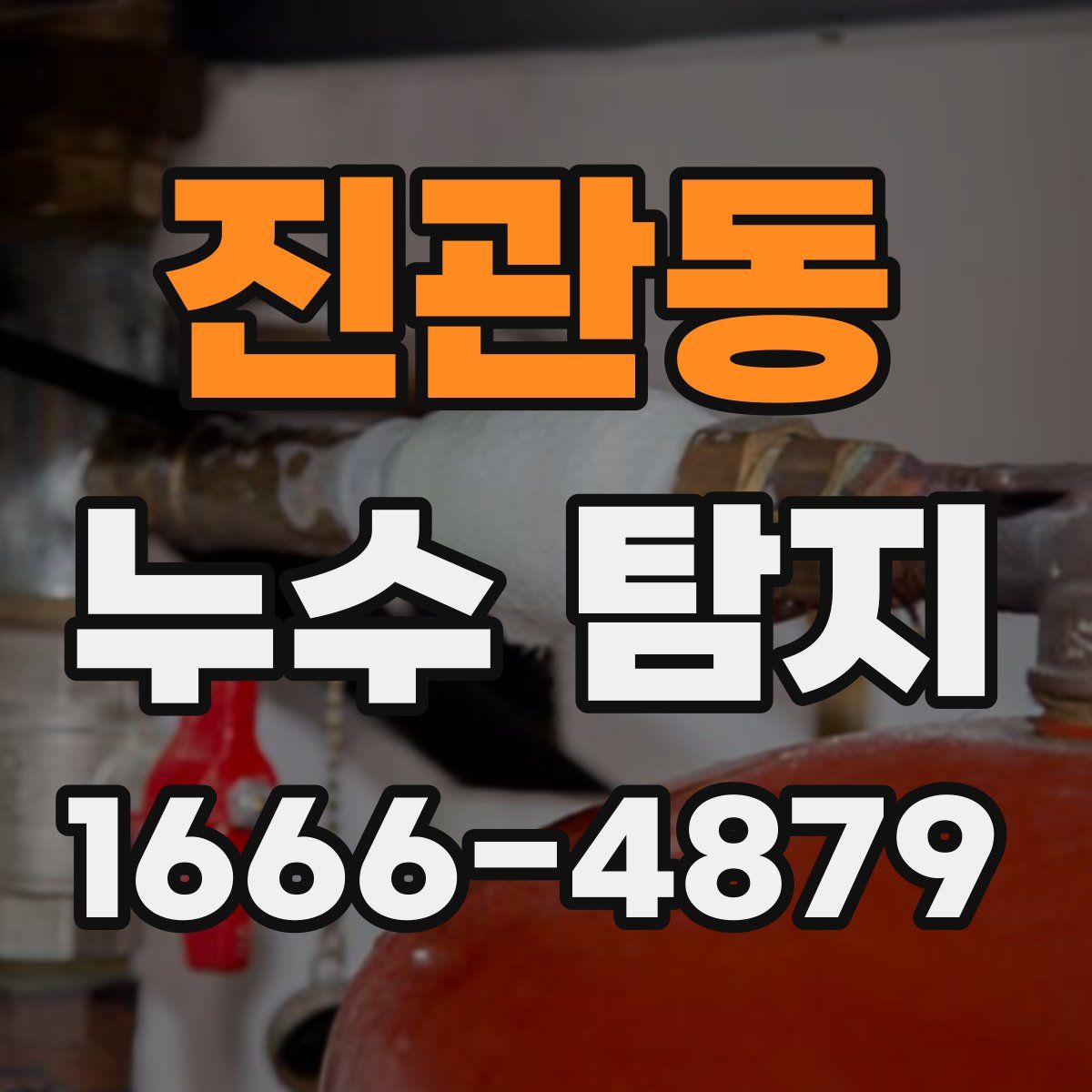 진관동 누수 탐지