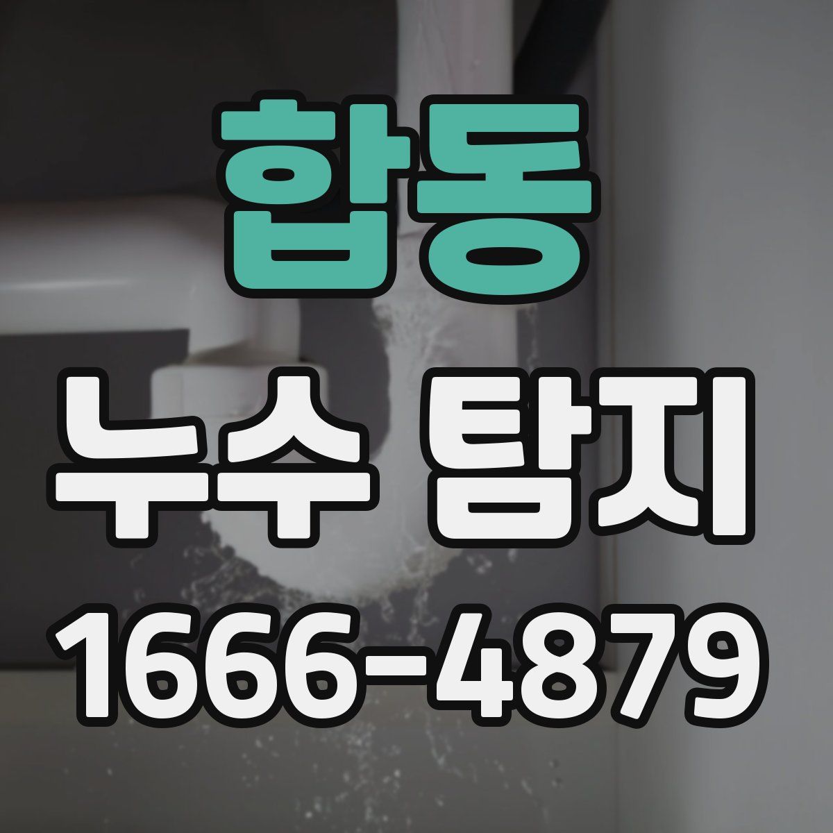 합동 누수 탐지