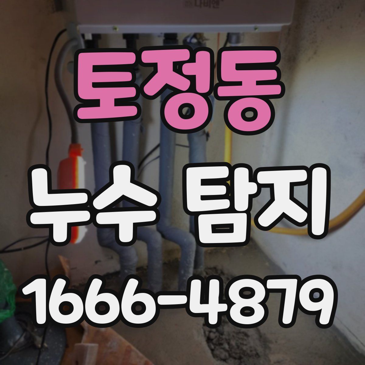 토정동 누수 탐지
