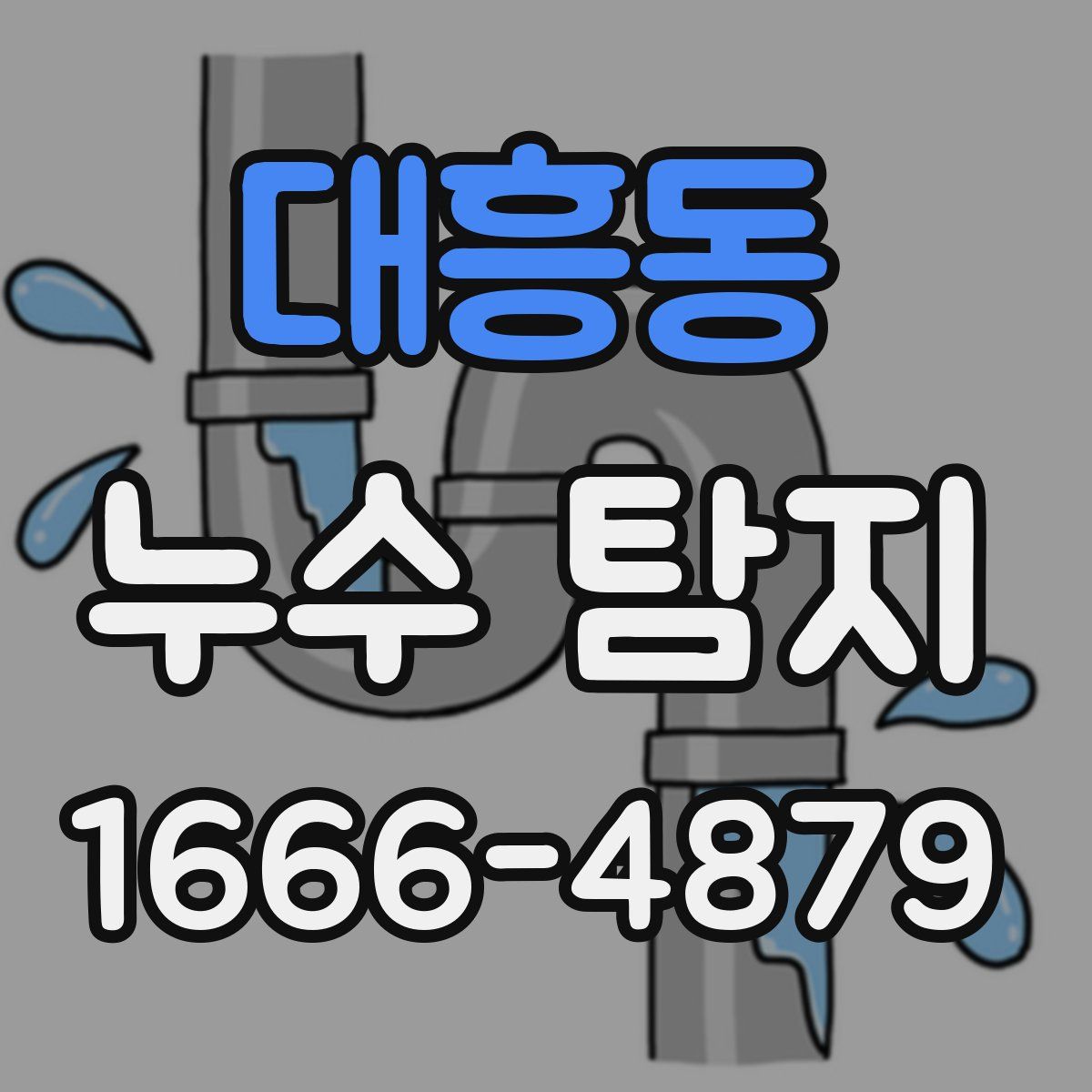 대흥동 누수 탐지