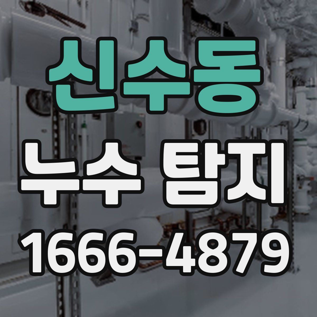 신수동 누수 탐지