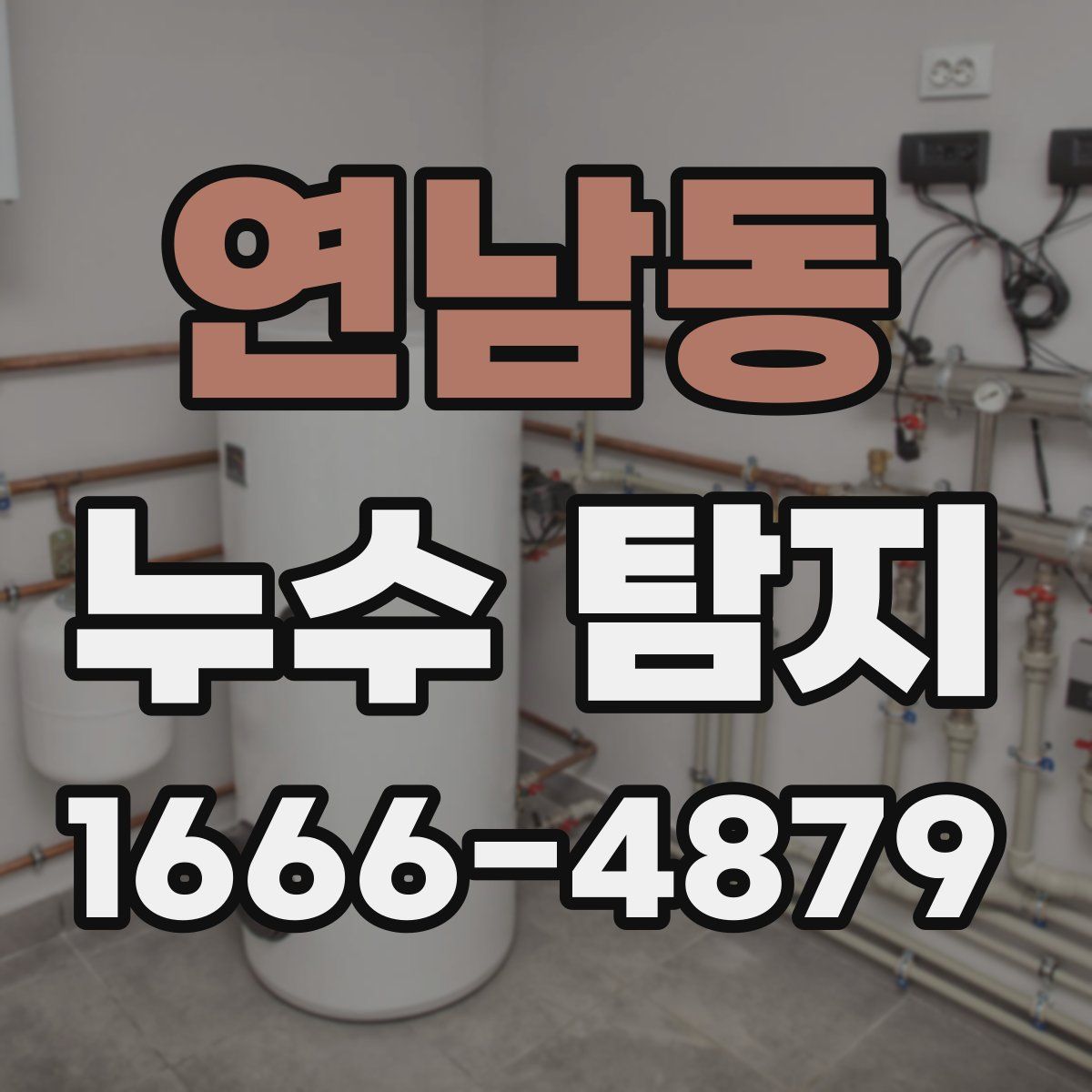 연남동 누수 탐지