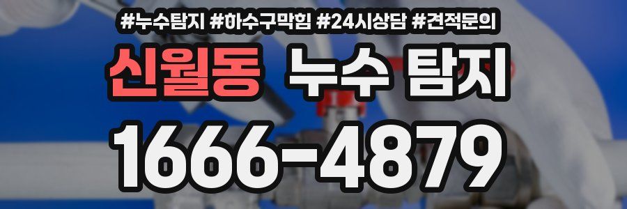 신월동 누수 탐지