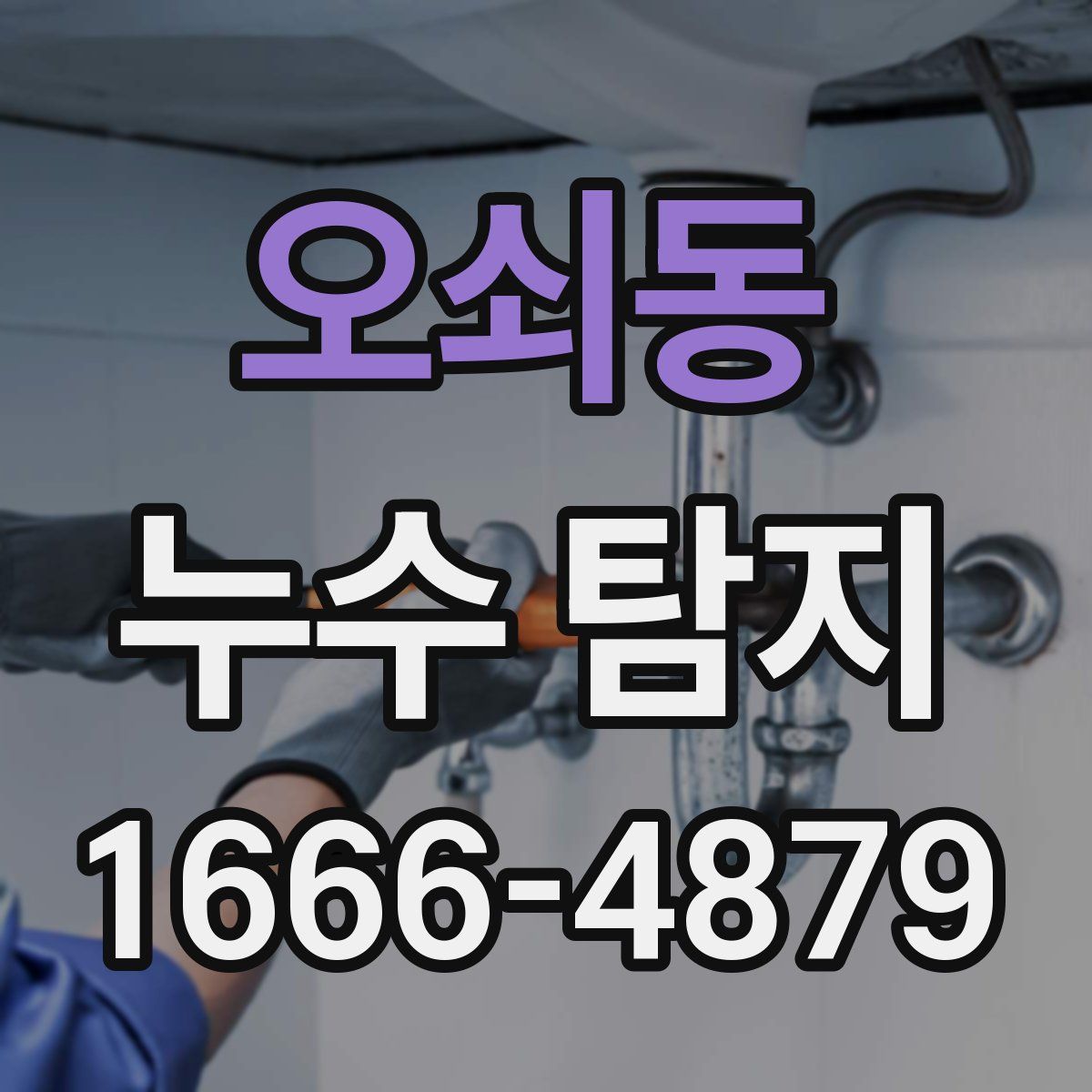 오쇠동 누수 탐지