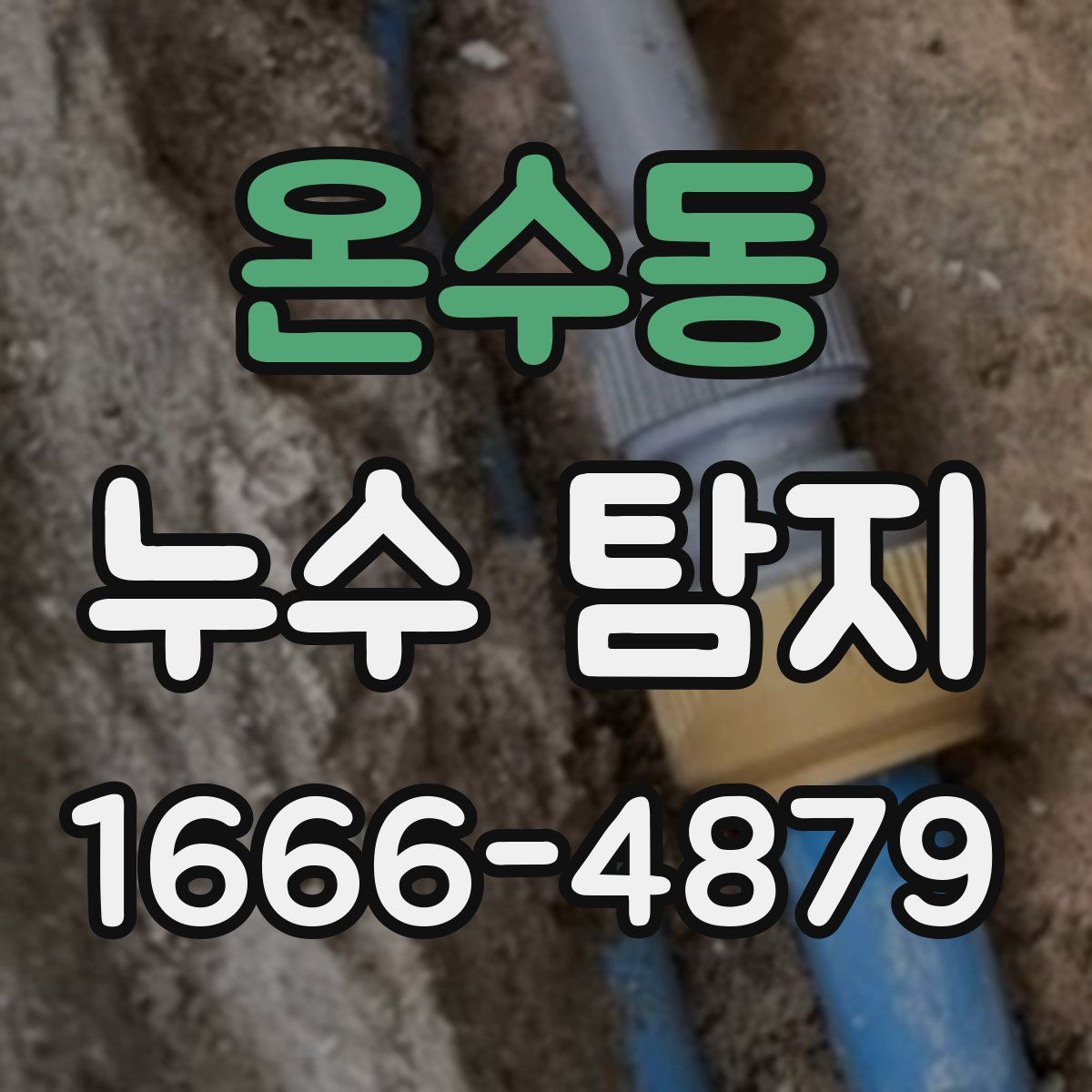 온수동 누수 탐지