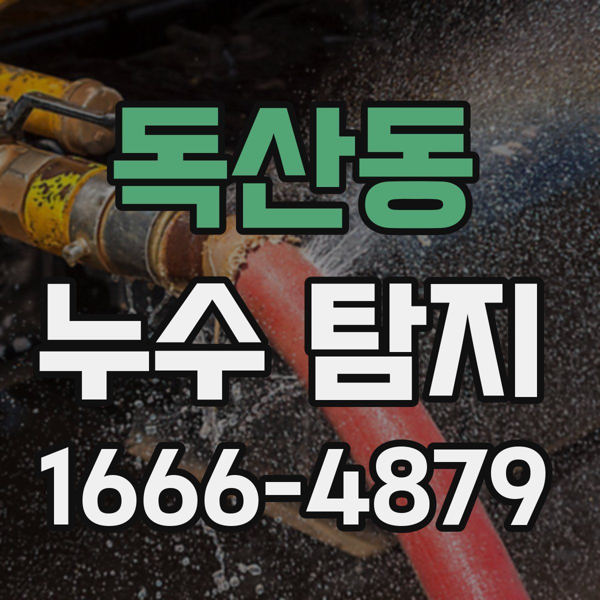독산동 누수 탐지