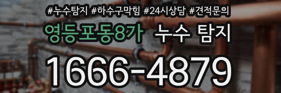 영등포동8가 누수 탐지