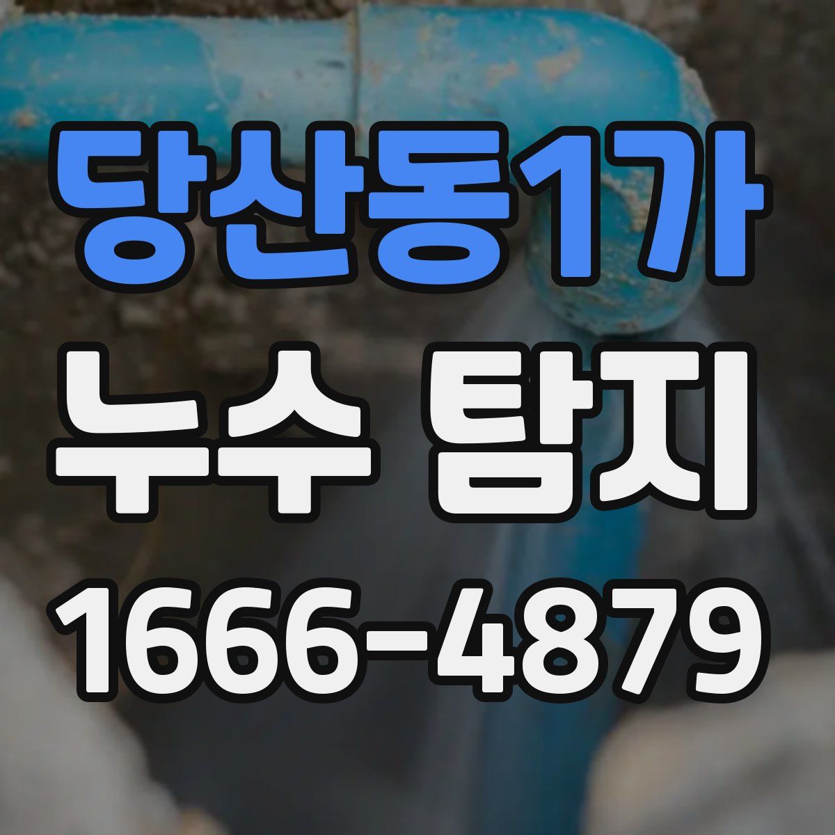 당산동1가 누수 탐지