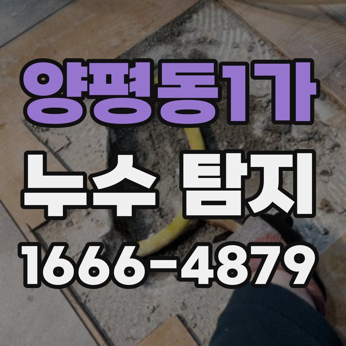양평동1가 누수 탐지