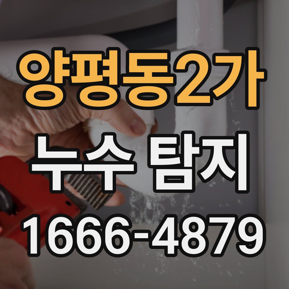 양평동2가 누수 탐지