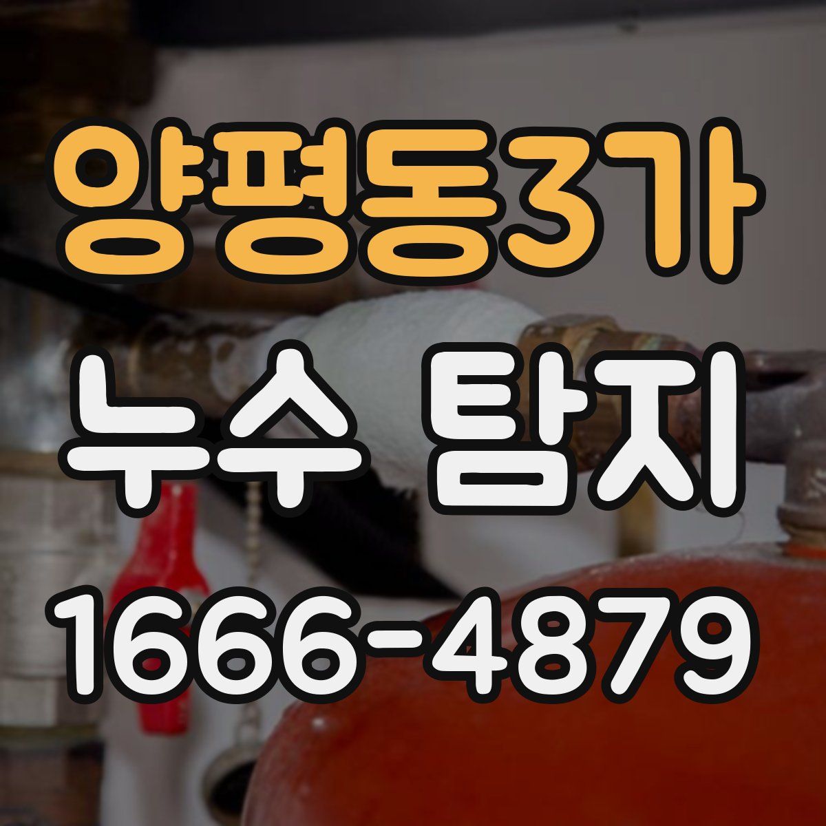 양평동3가 누수 탐지
