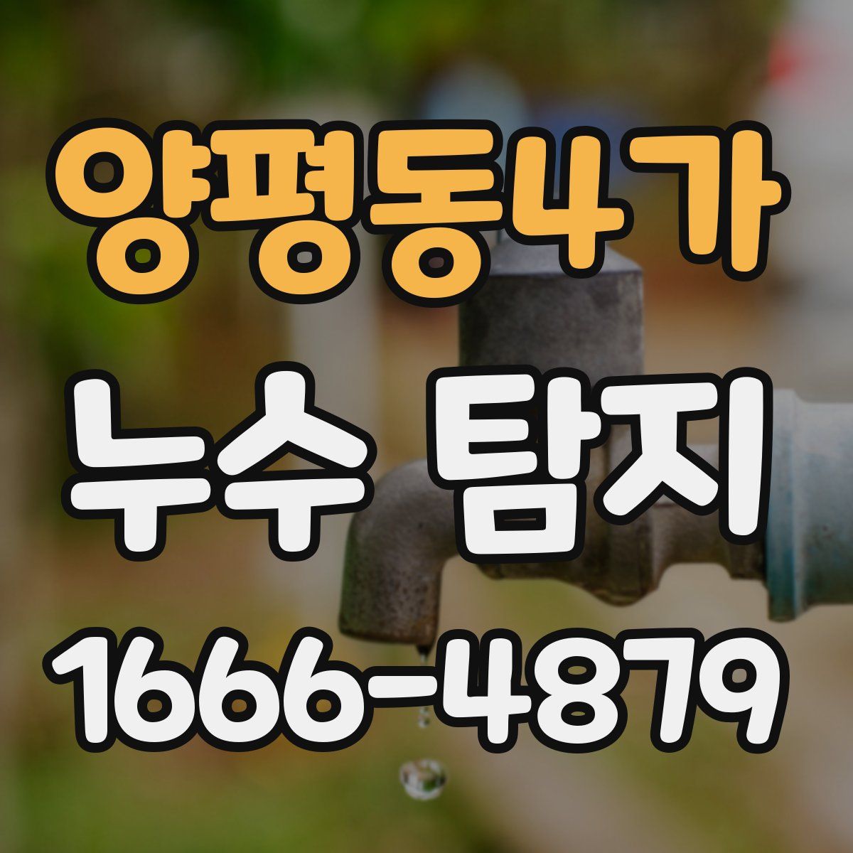 양평동4가 누수 탐지