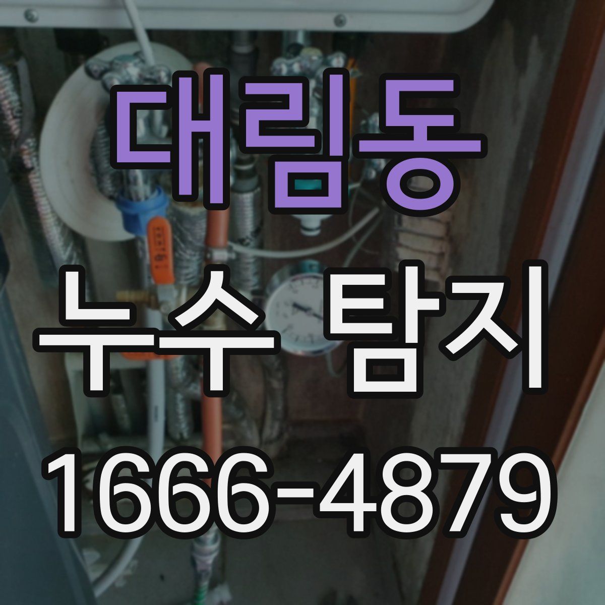 대림동 누수 탐지