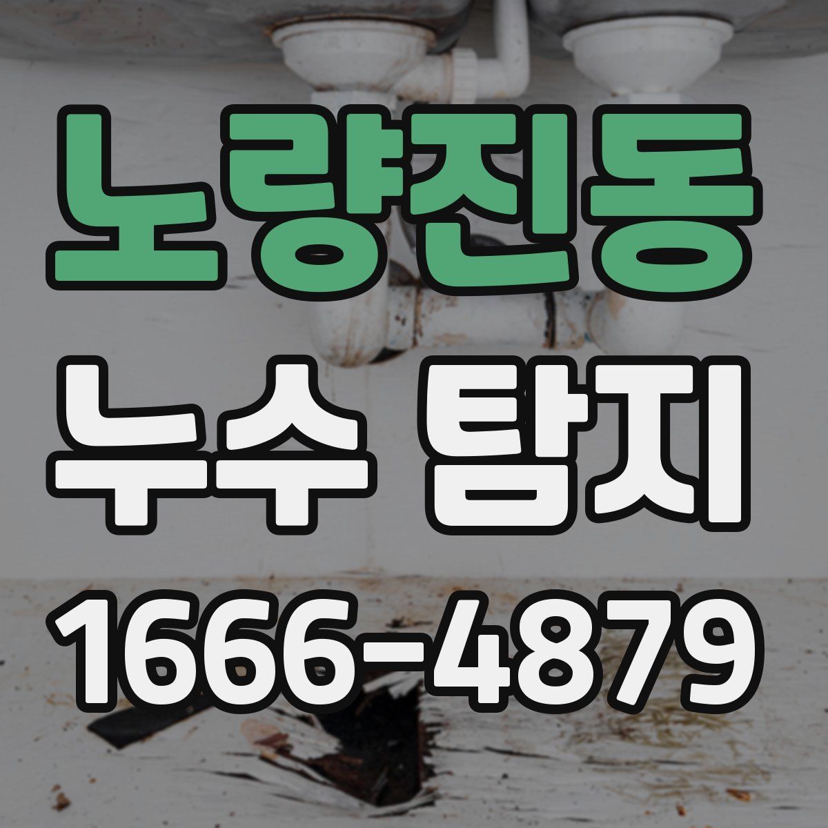 노량진동 누수 탐지