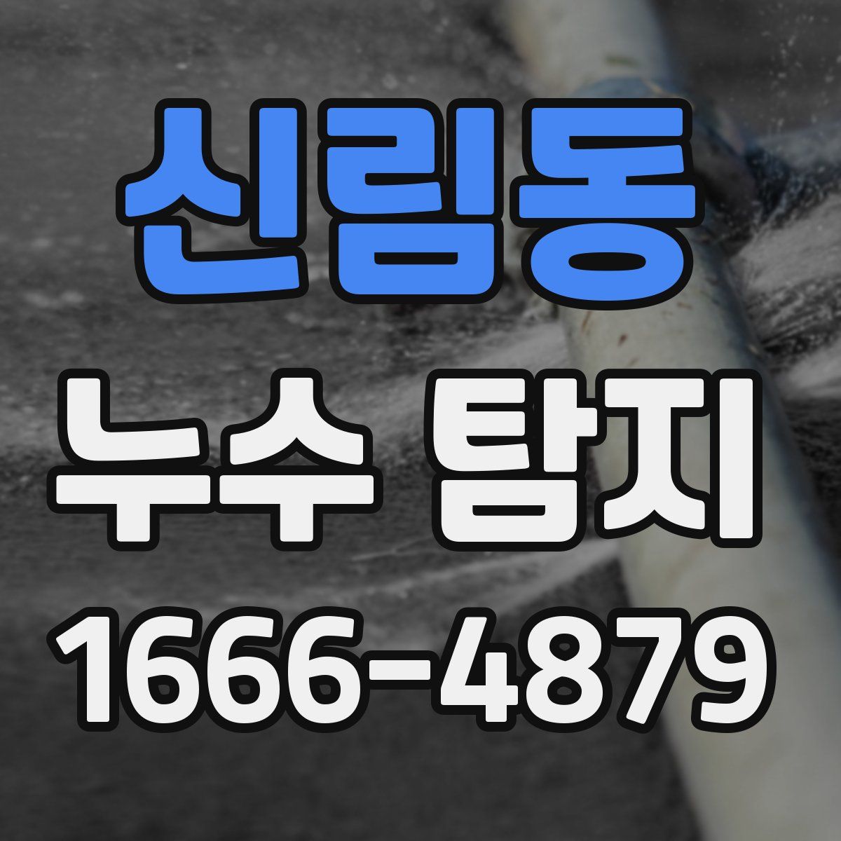 신림동 누수 탐지