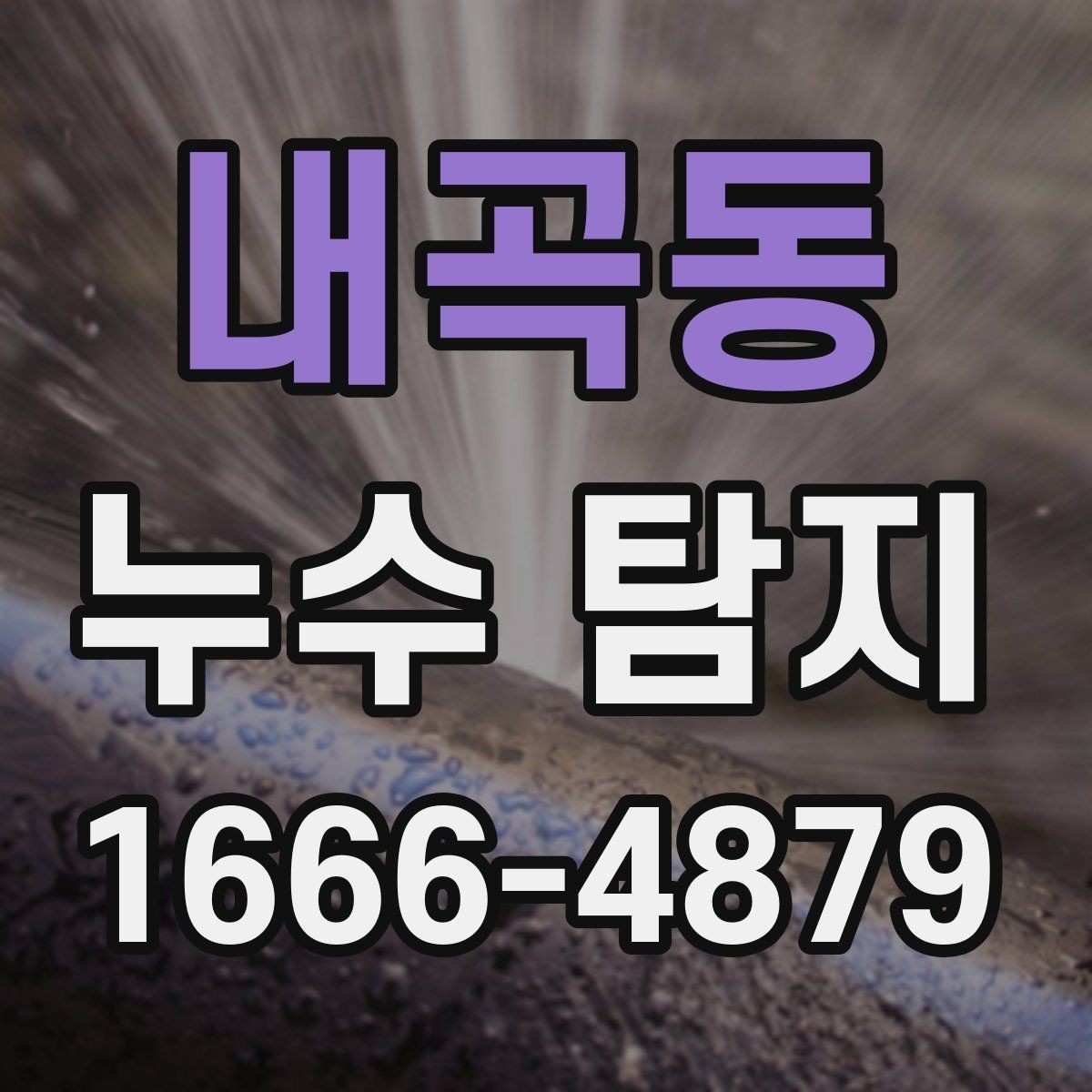 내곡동 누수 탐지 방법별 특징과 차이점