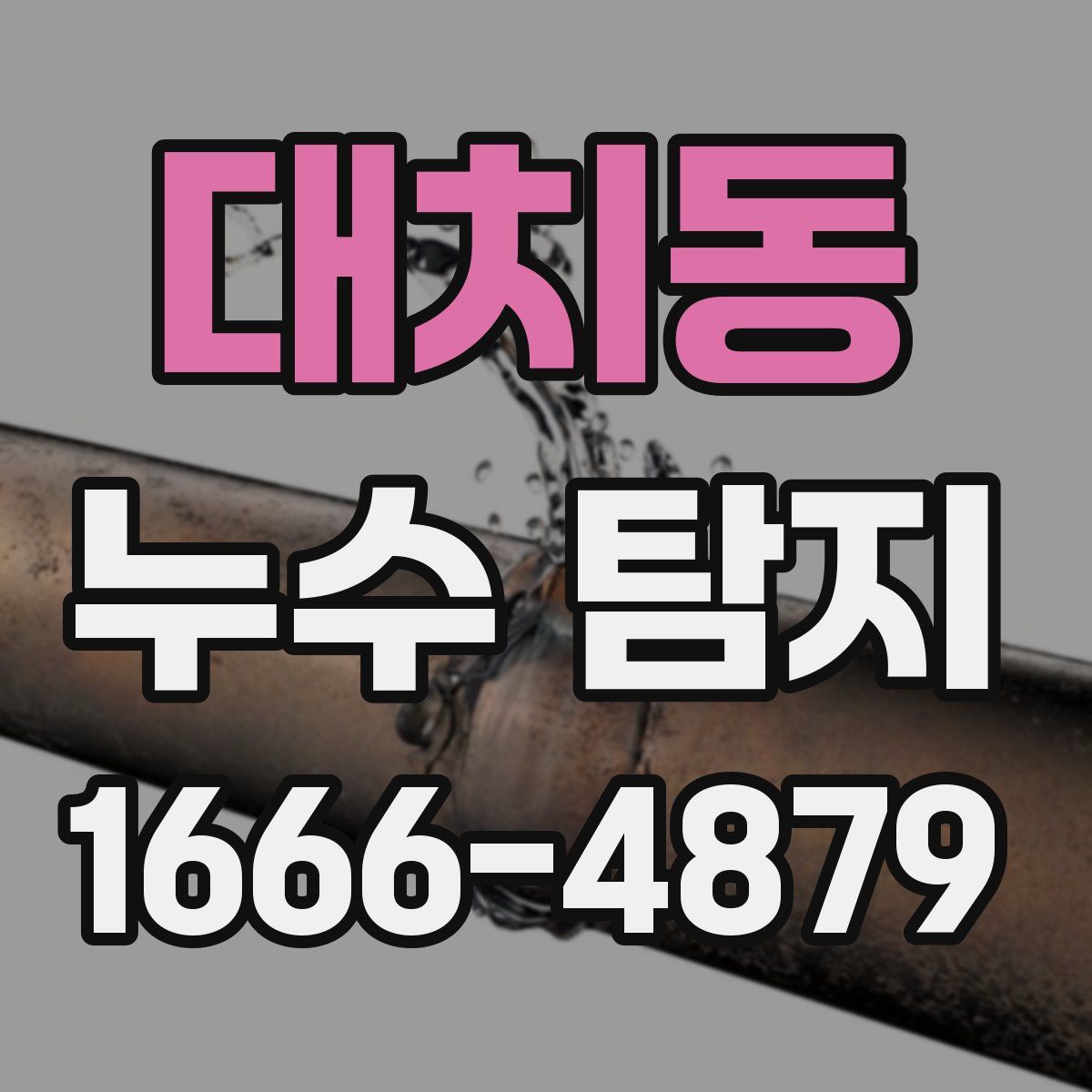 대치동 누수 탐지