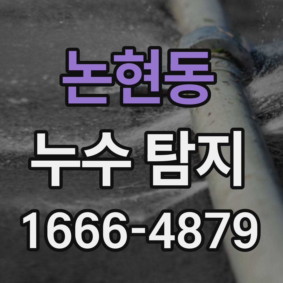 논현동 누수 탐지