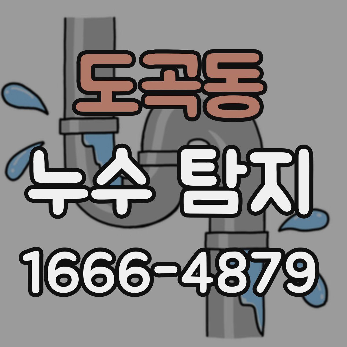 도곡동 누수 탐지