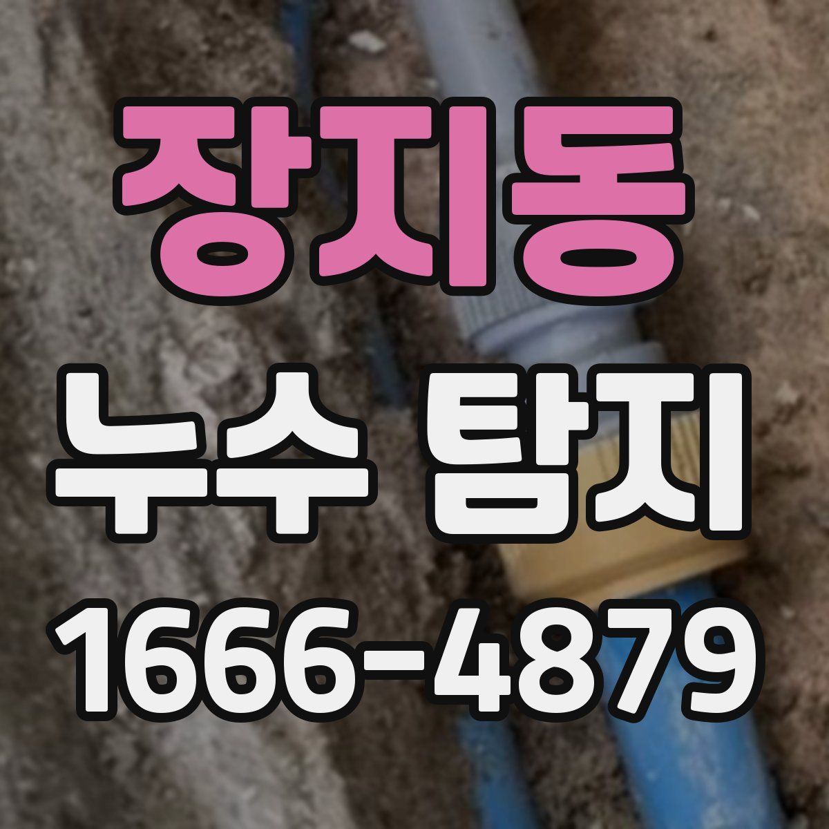 장지동 누수 탐지