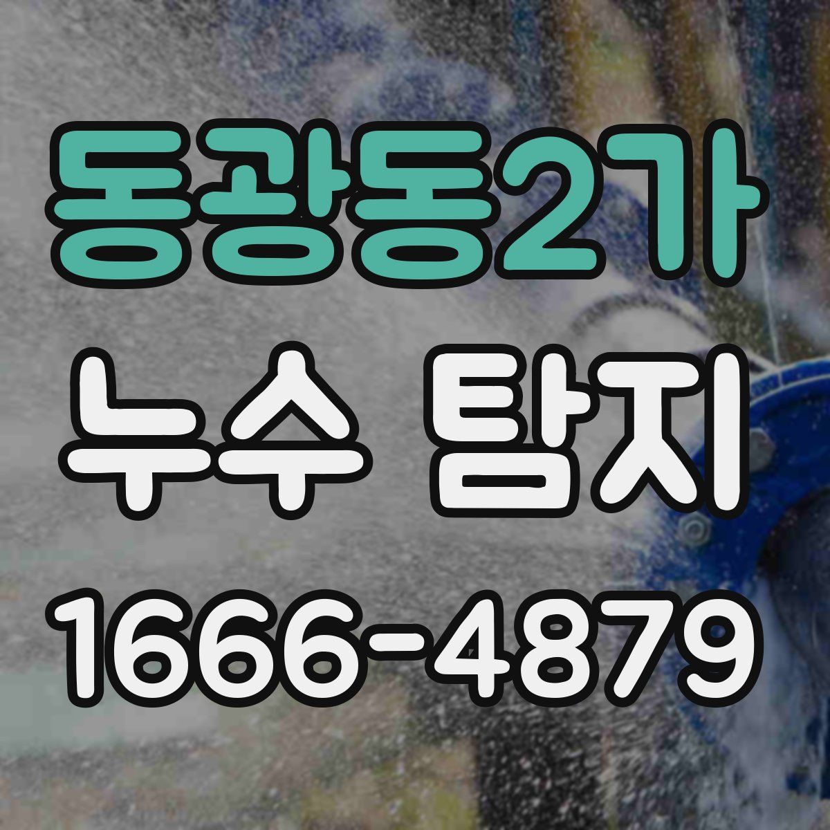 동광동2가 누수 탐지