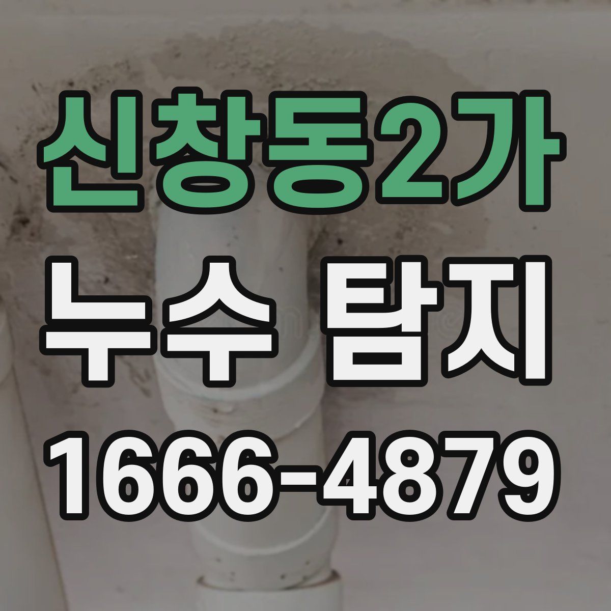 신창동2가 누수 탐지