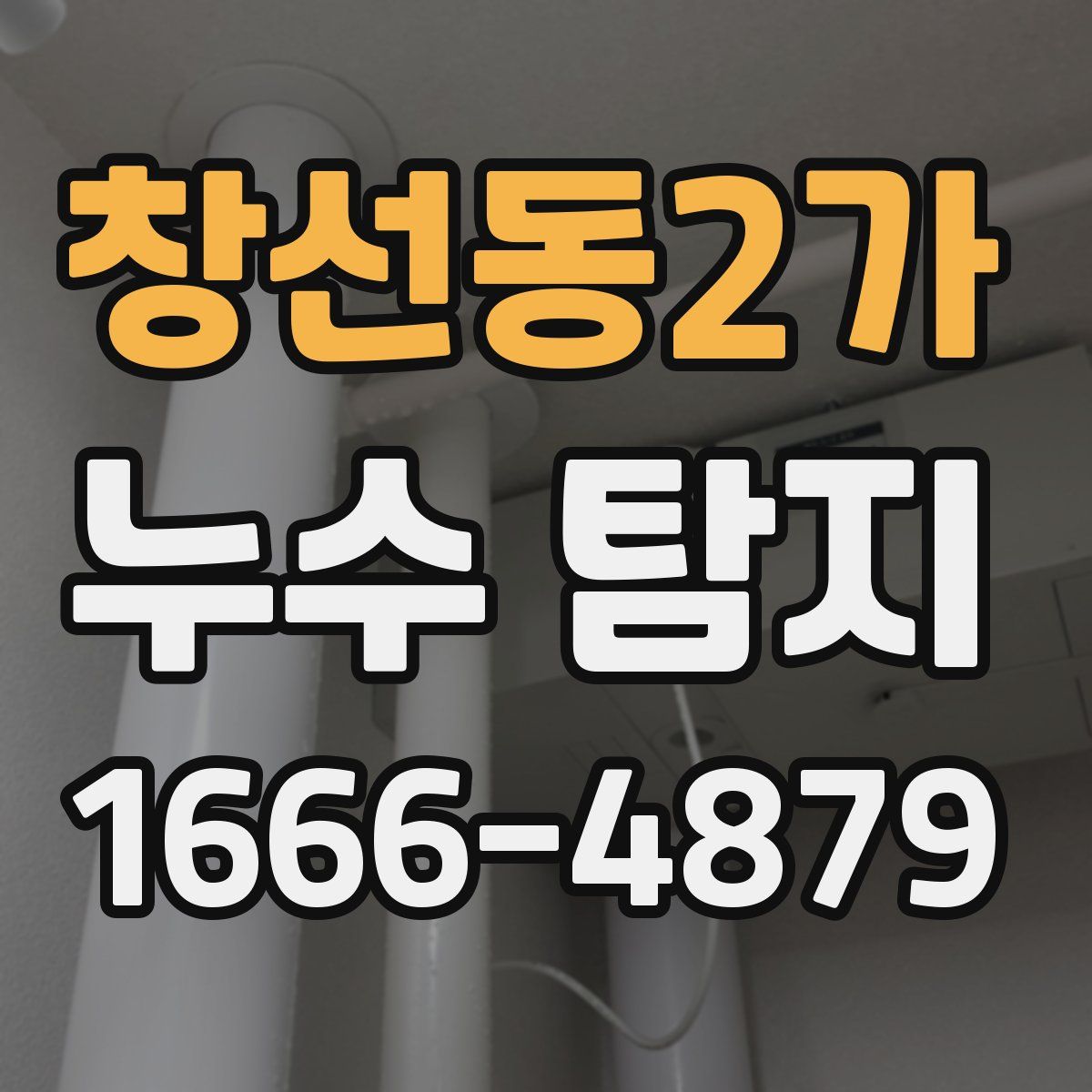창선동2가 누수 탐지