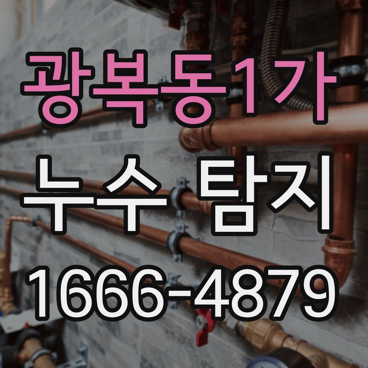 광복동1가 누수 탐지