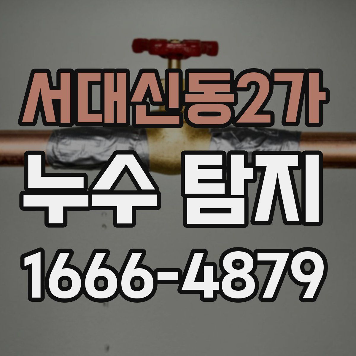 서대신동2가 누수 탐지