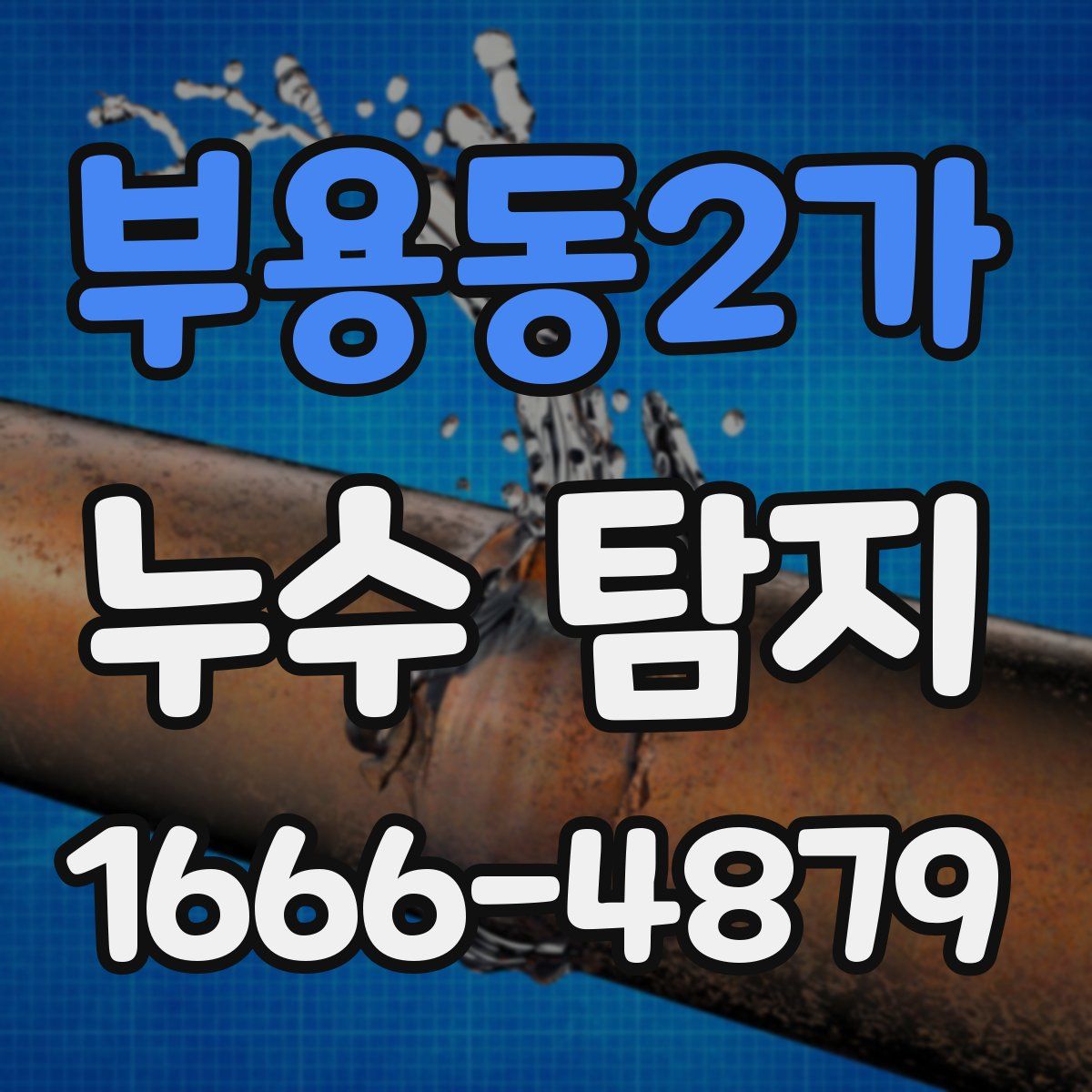 부용동2가 누수 탐지