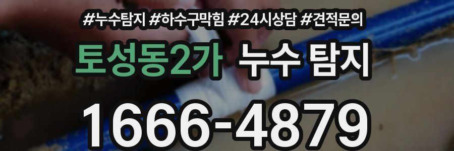 토성동2가 누수 탐지
