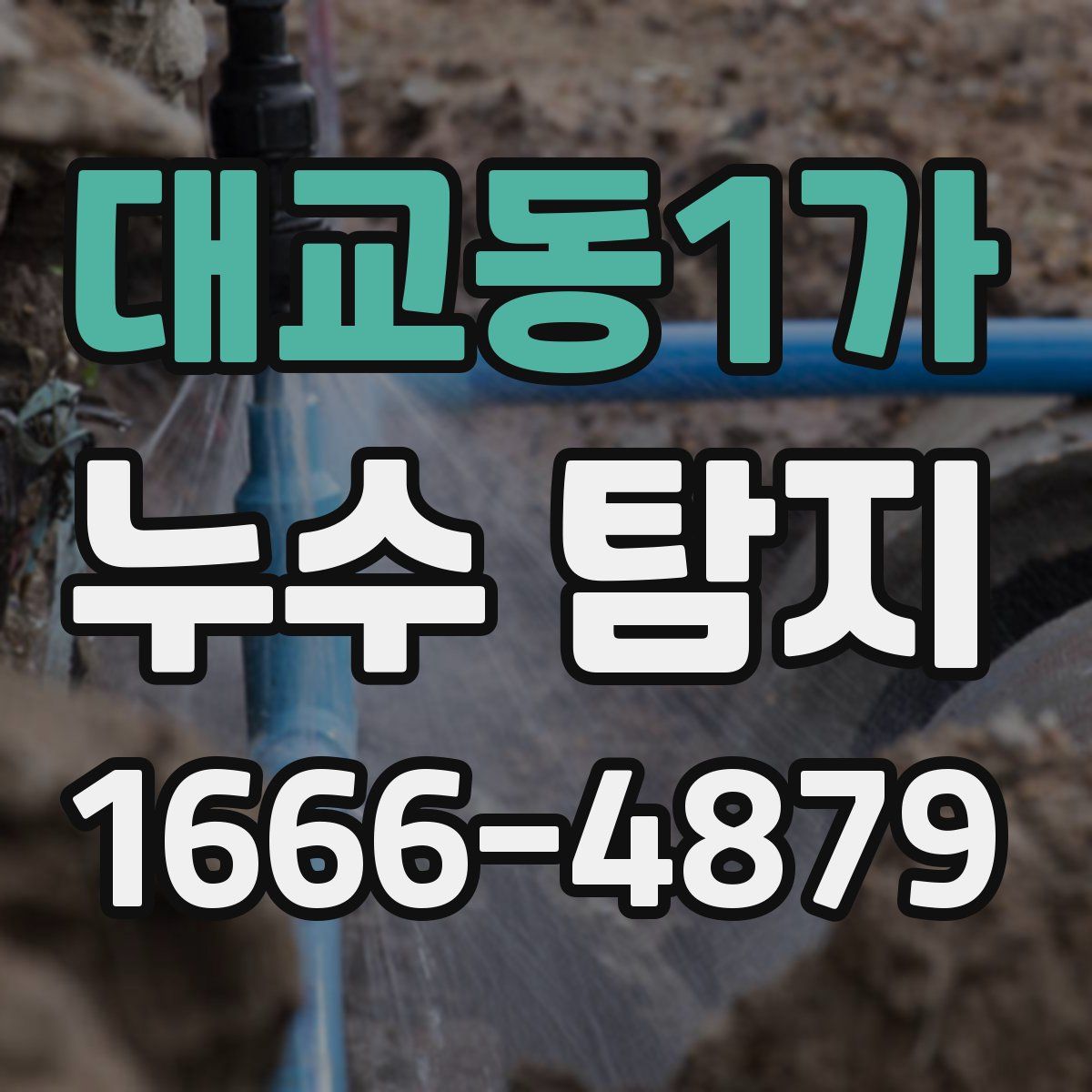 대교동1가 누수 탐지