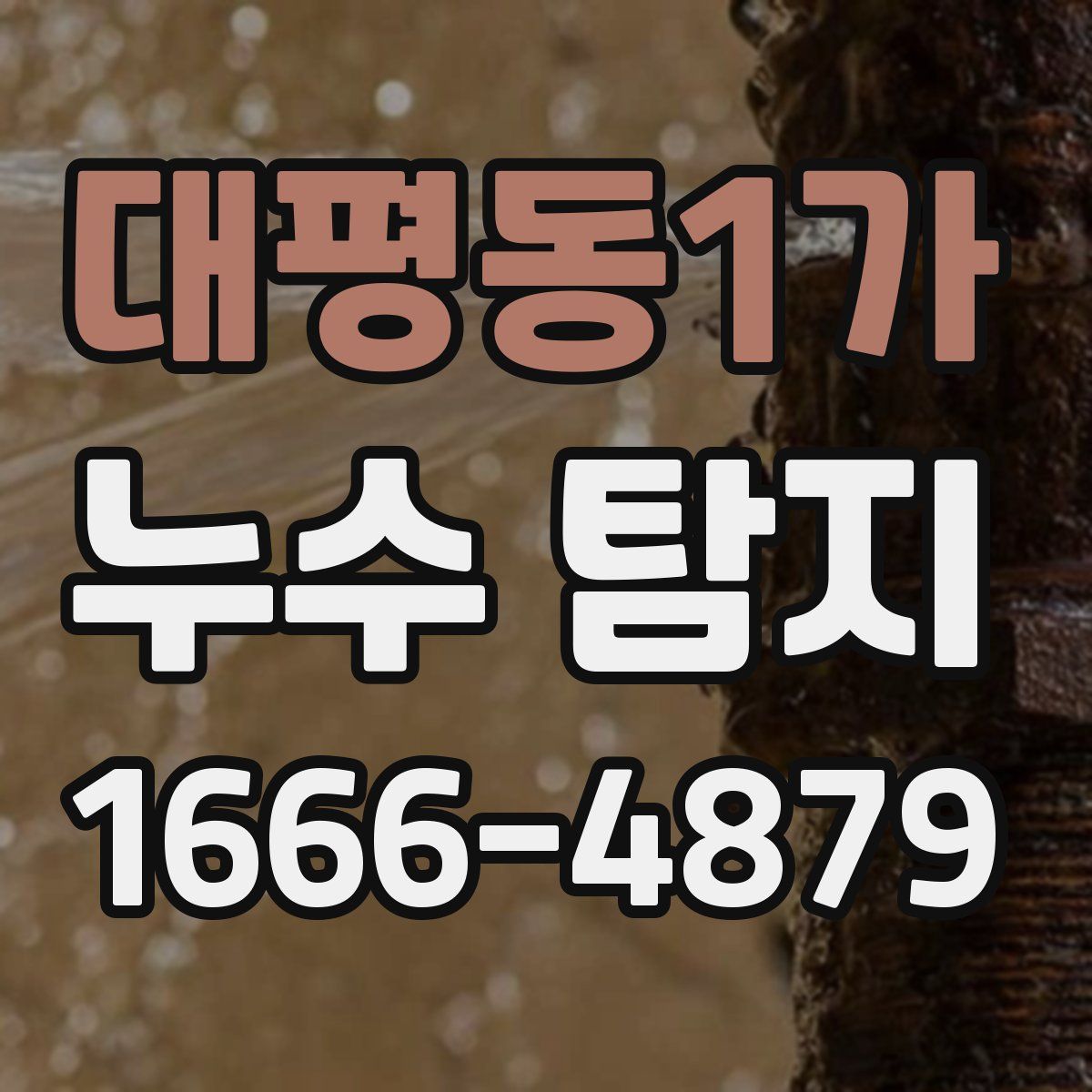대평동1가 누수 탐지