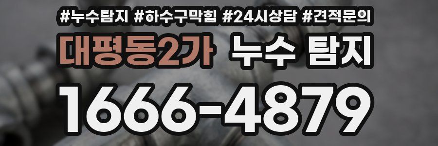 대평동2가 누수 탐지