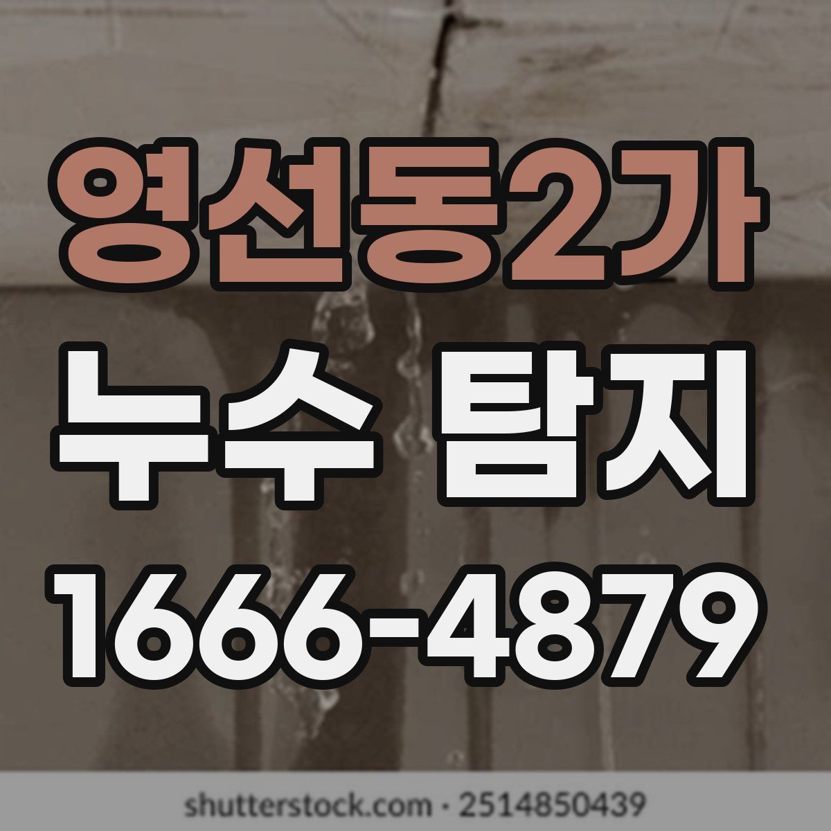 영선동2가 누수 탐지